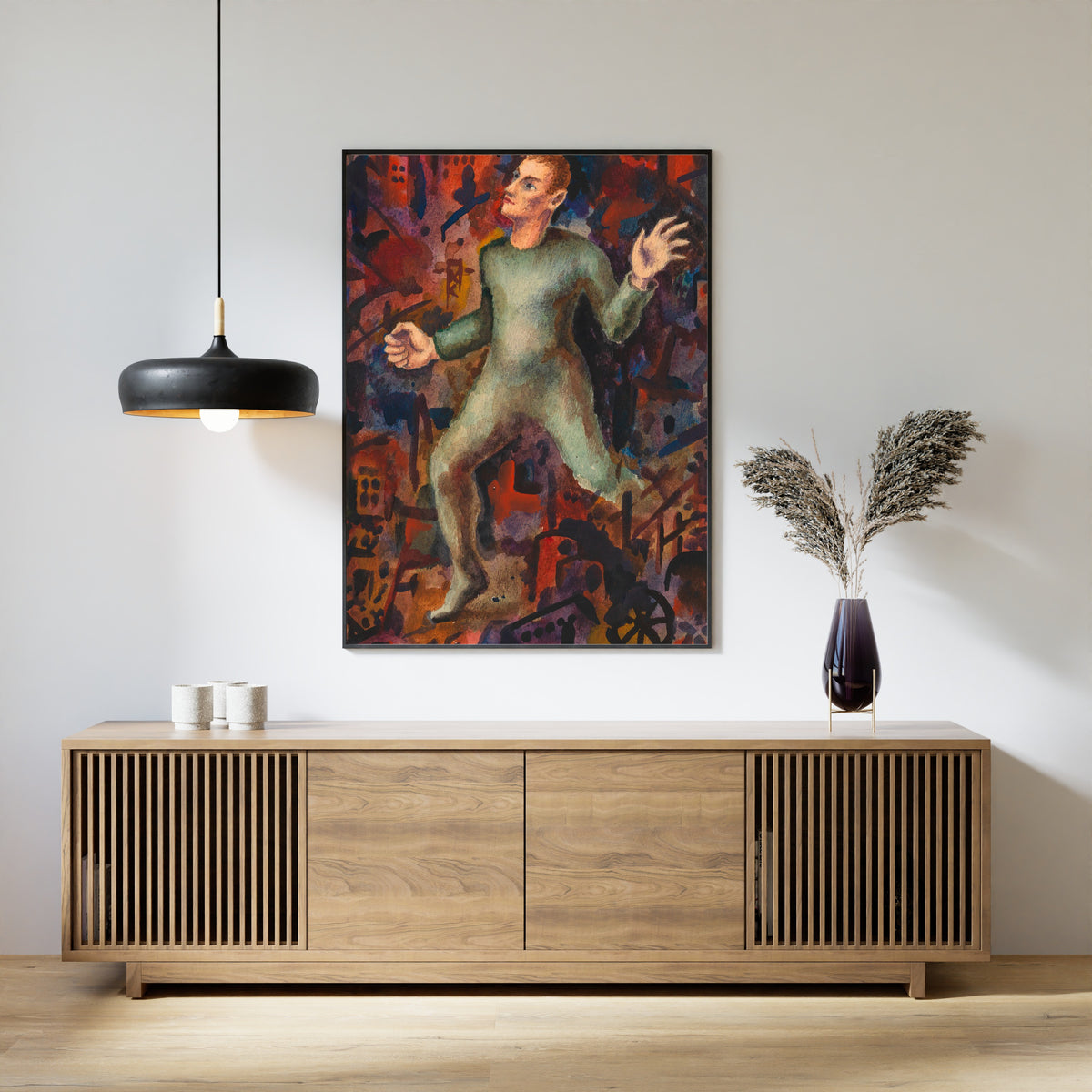 Karl Wiener — Der Sucher (The Seeker) | Expressionist Art Print