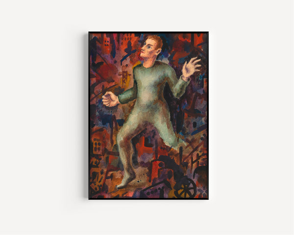 Karl Wiener — Der Sucher (The Seeker) | Expressionist Art Print