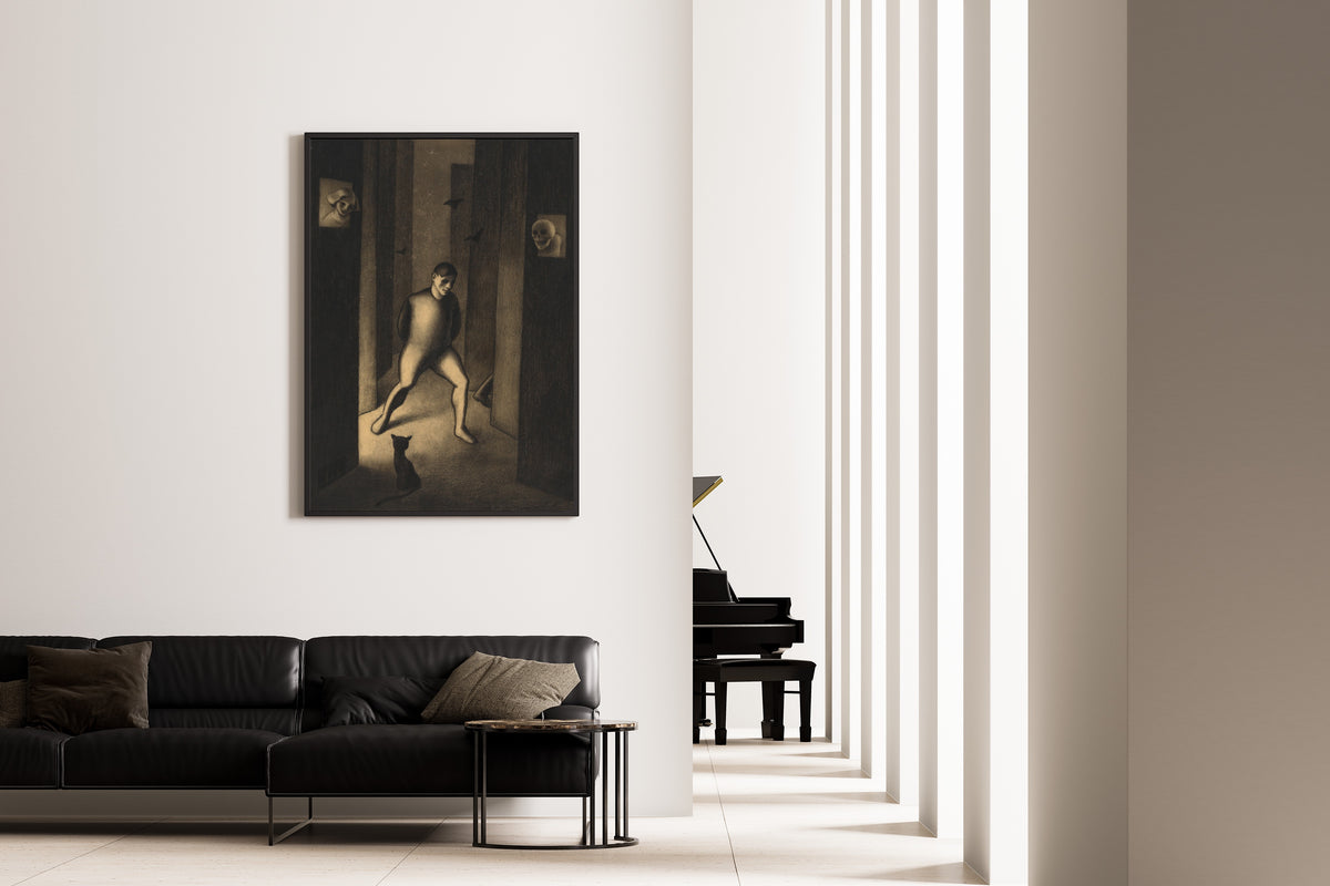 Karl Wiener — Der Träumer (The Dreamer) | Surreal Art Print