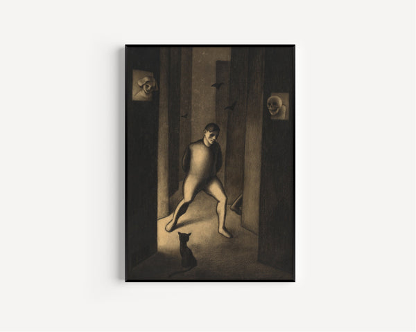 Karl Wiener — Der Träumer (The Dreamer) | Surreal Art Print