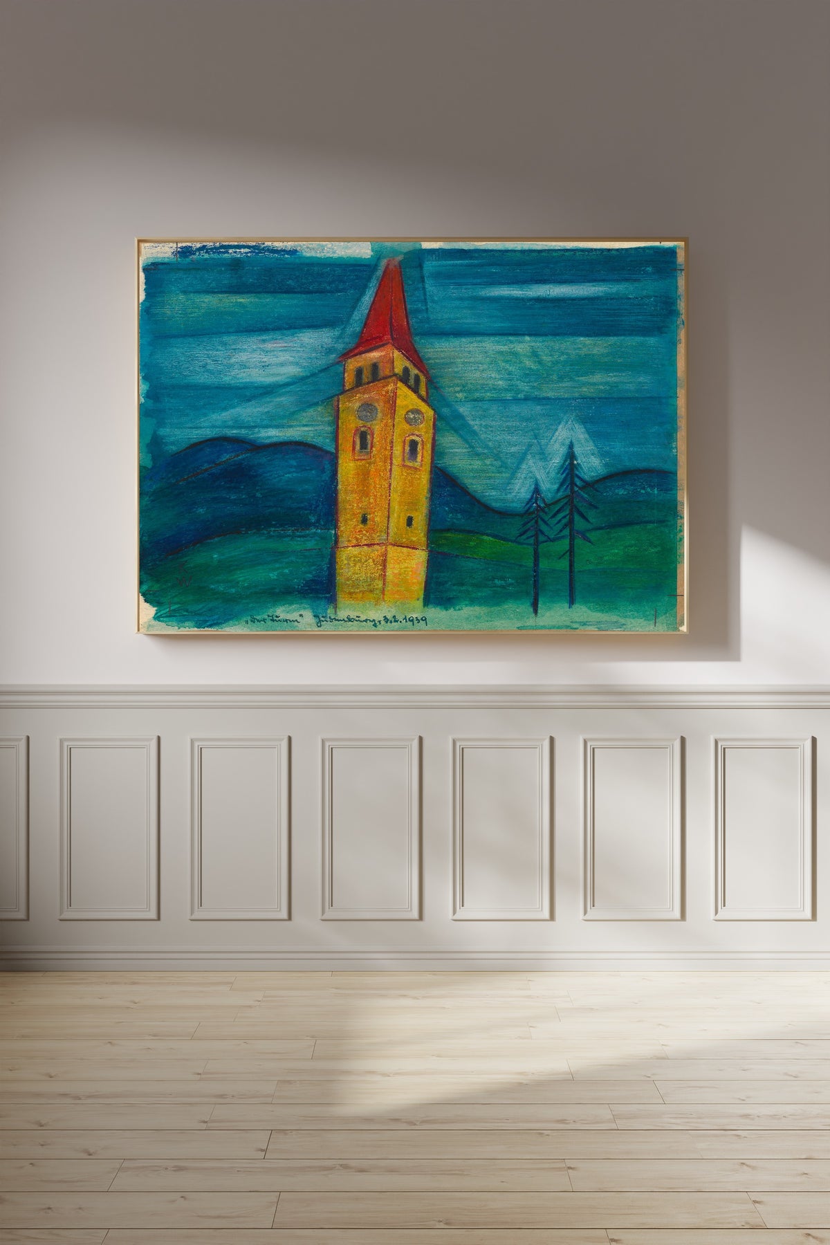 Karl Wiener — Der Turm (The Tower) | Expressionist Art Print