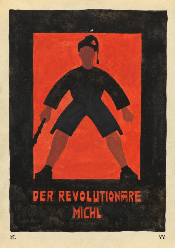 Karl Wiener — Der revolutionäre Michl (The Revolutionary Michl) | Vintage Poster Print