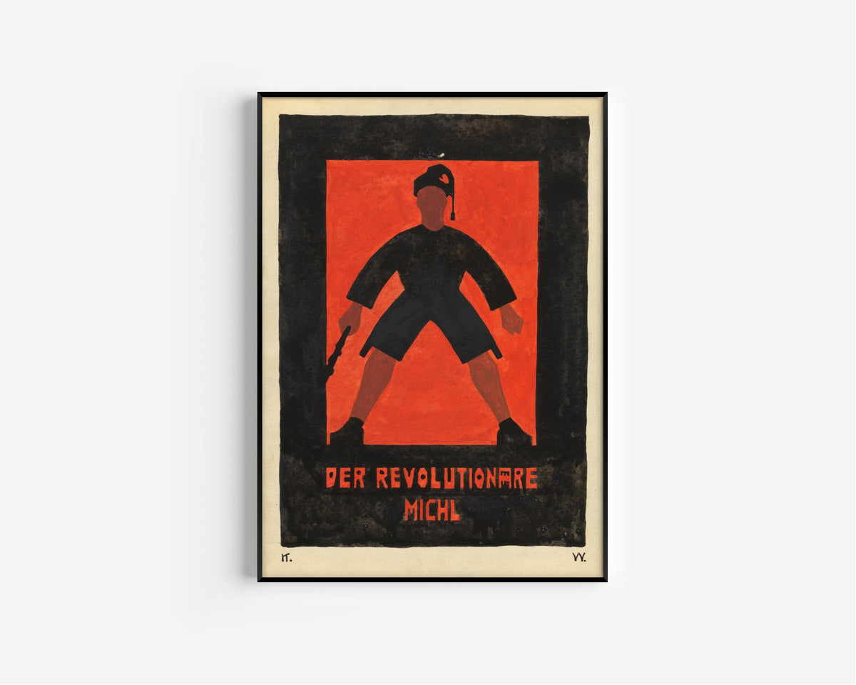 Karl Wiener — Der revolutionäre Michl (The Revolutionary Michl) | Vintage Poster Print