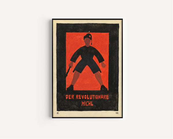 Karl Wiener — Der revolutionäre Michl (The Revolutionary Michl) | Vintage Poster Print