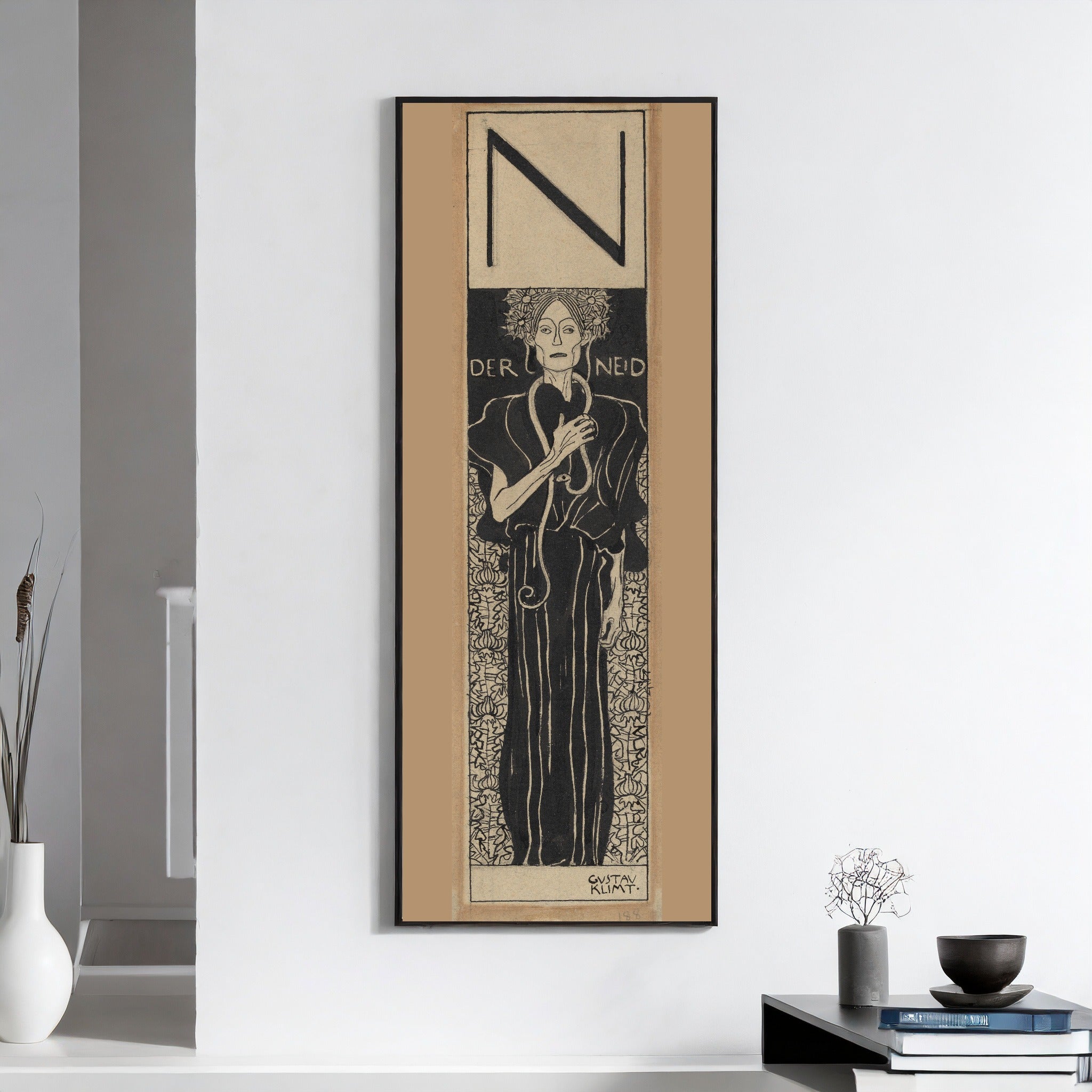Gustav Klimt — Envy (Der Neid) | Fine Art Print