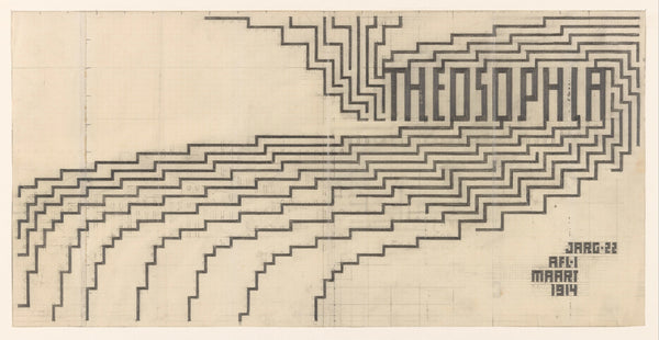 Mathieu Lauweriks — Design for a Theosophia Cover | Fine Art Print