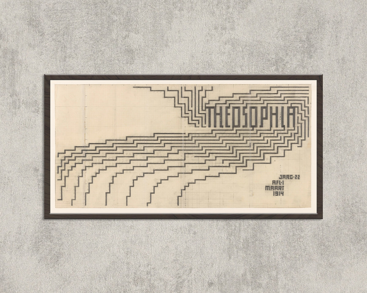 Mathieu Lauweriks — Design for a Theosophia Cover | Fine Art Print
