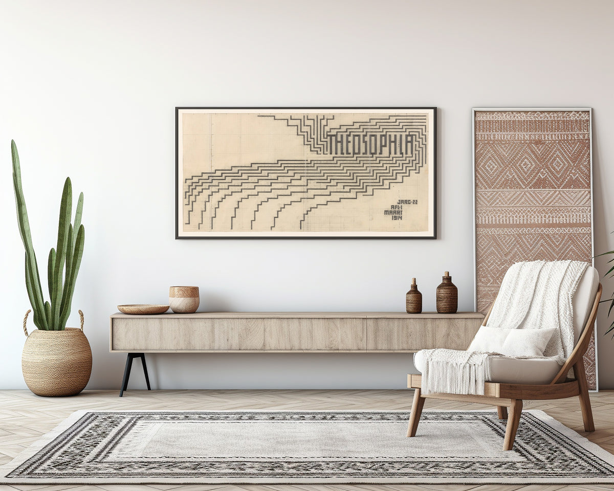 Mathieu Lauweriks — Design for a Theosophia Cover | Fine Art Print