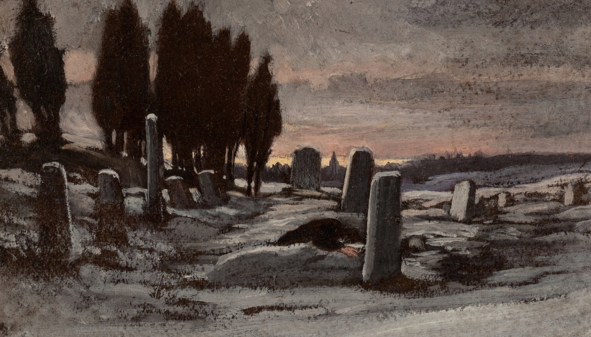 Elihu Vedder — Desolation | Symbolist Art Print