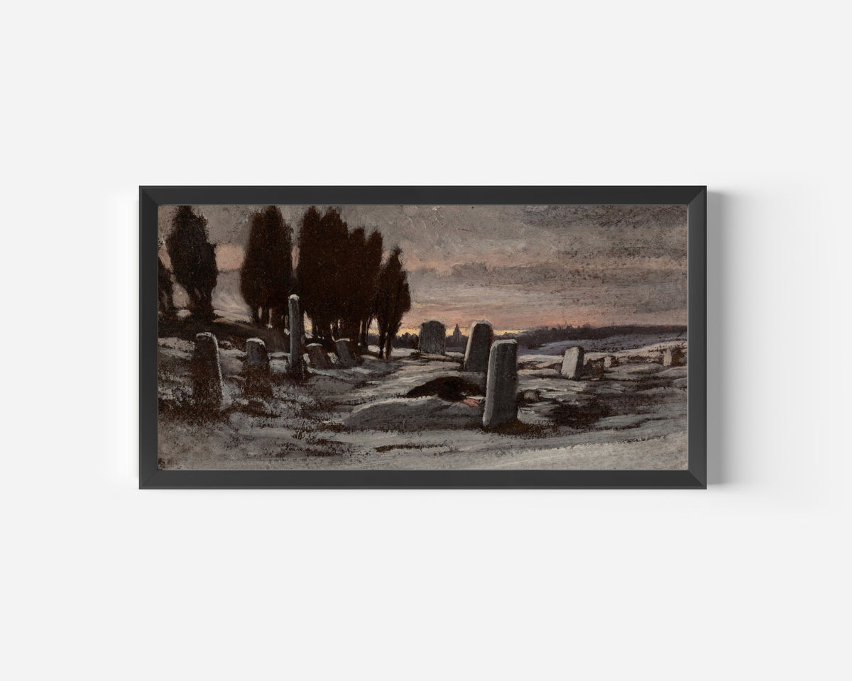 Elihu Vedder — Desolation | Symbolist Art Print