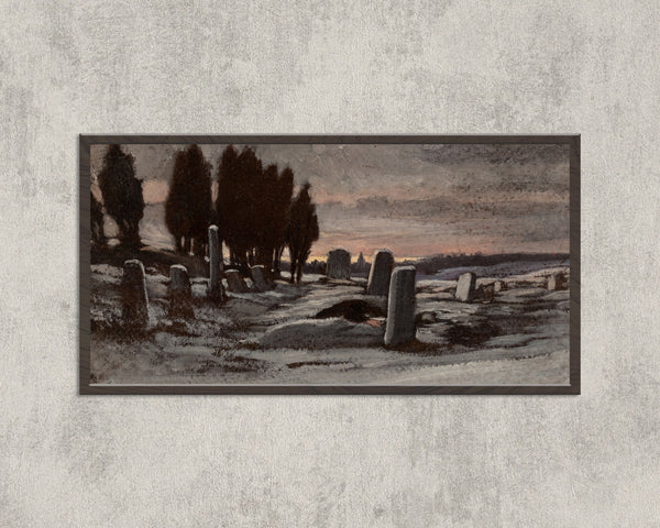Elihu Vedder — Desolation | Symbolist Art Print