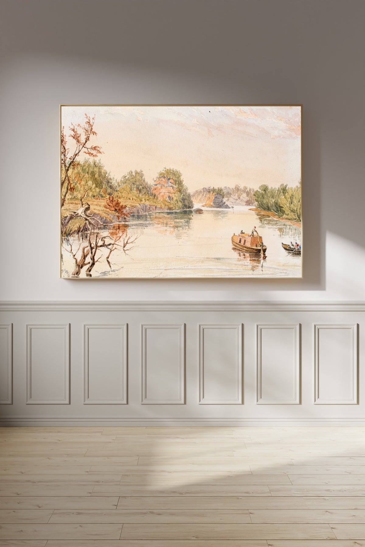 Seth Eastman — Devil's Bake Oven, 72 Miles Above the Mouth of the Ohio | Landscape Fine Art Print
