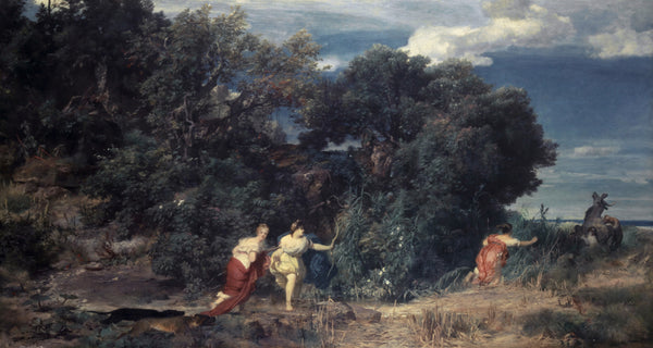 Arnold Böcklin — Diana's Hunt | Symbolist Art Print