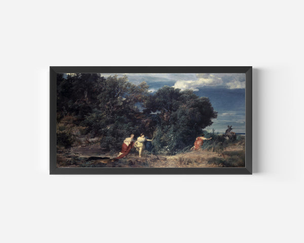 Arnold Böcklin — Diana's Hunt | Symbolist Art Print