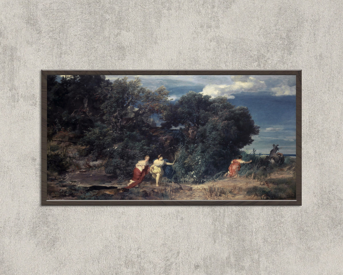 Arnold Böcklin — Diana's Hunt | Symbolist Art Print