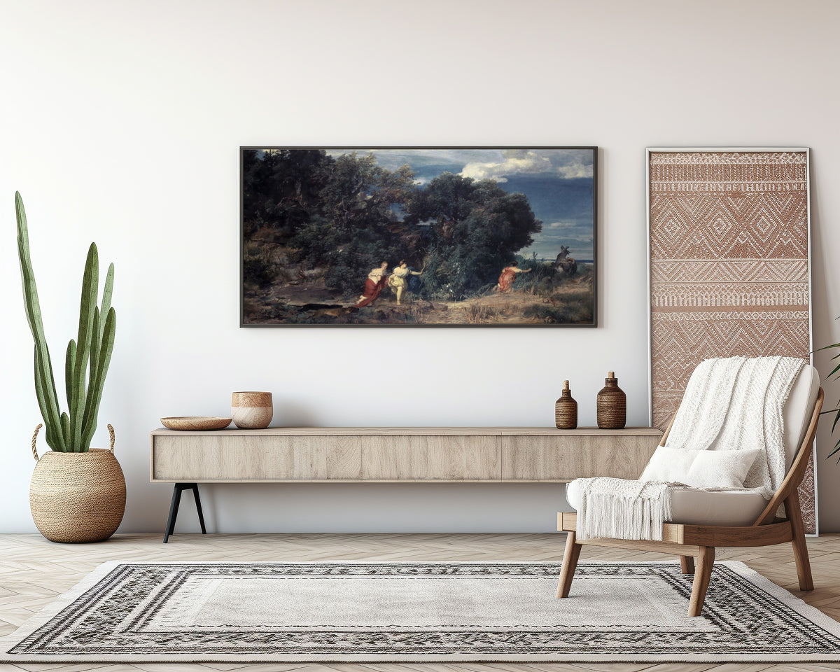 Arnold Böcklin — Diana's Hunt | Symbolist Art Print