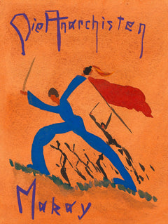 Karl Wiener — Die Anarchisten, Makay (The Anarchists) | Vintage Poster Print