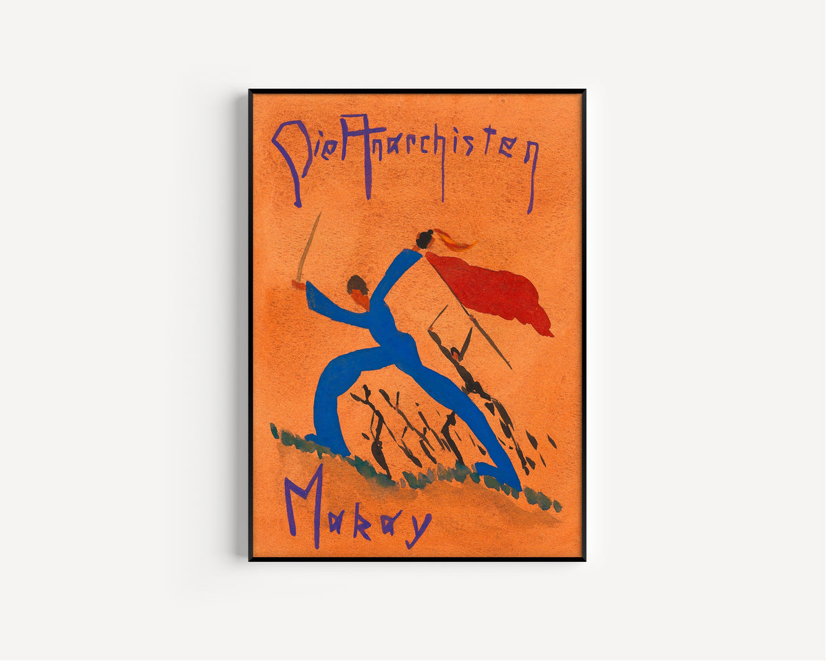 Karl Wiener — Die Anarchisten, Makay (The Anarchists) | Vintage Poster Print