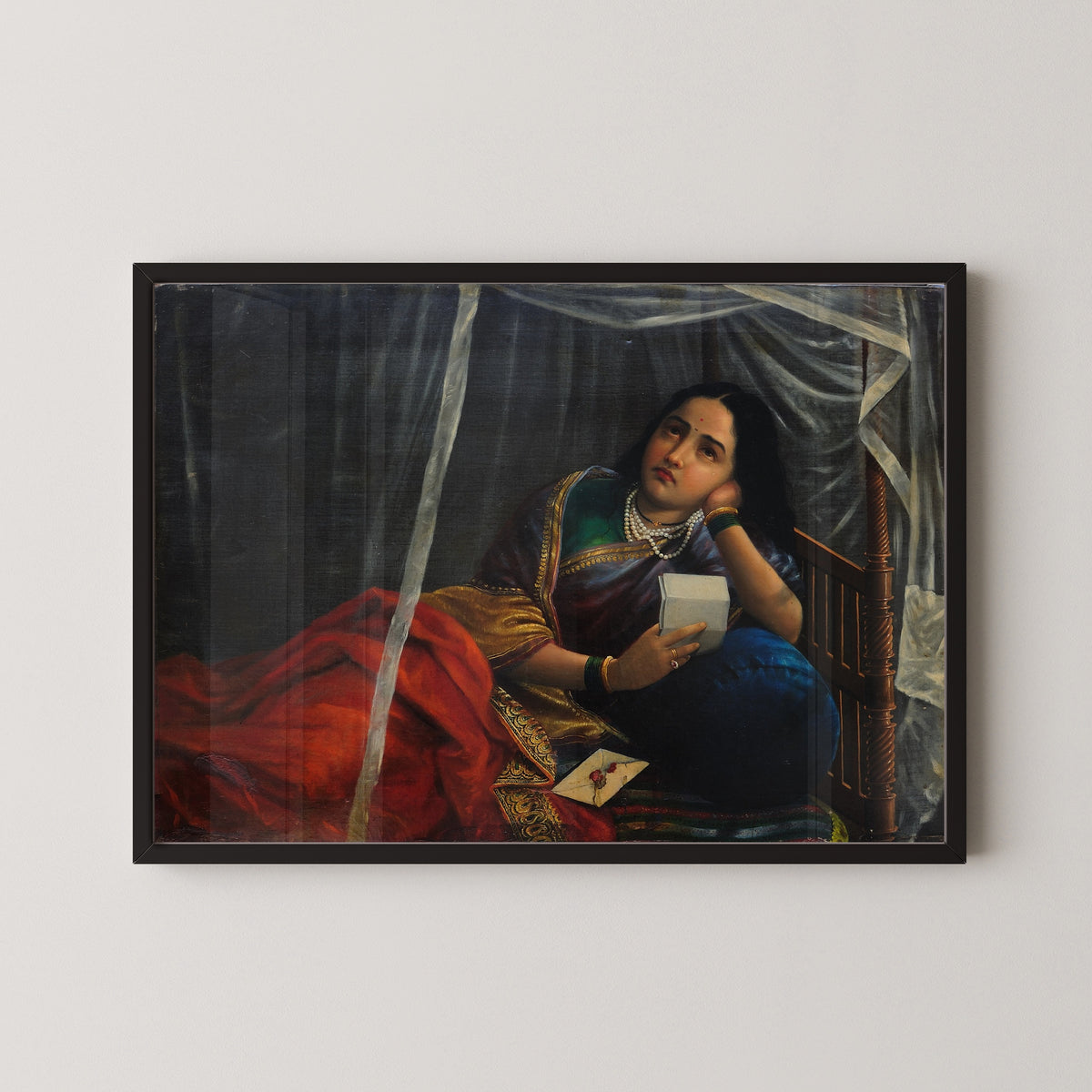 Raja Ravi Varma — Disappointed | Fine Art Print