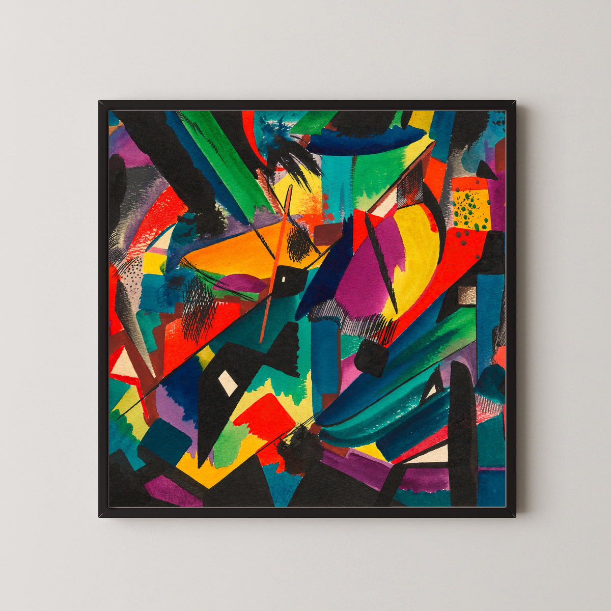 Karl Wiener — Dissonanzen (Dissonances) | Abstract Art Print