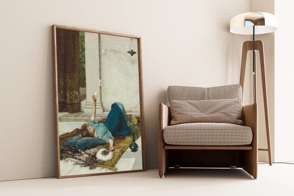John William Waterhouse — Dolce Far Niente | Pre-Raphaelite Art Print