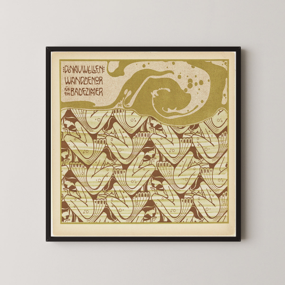 Koloman Moser — Donauwellen | Art Nouveau Print