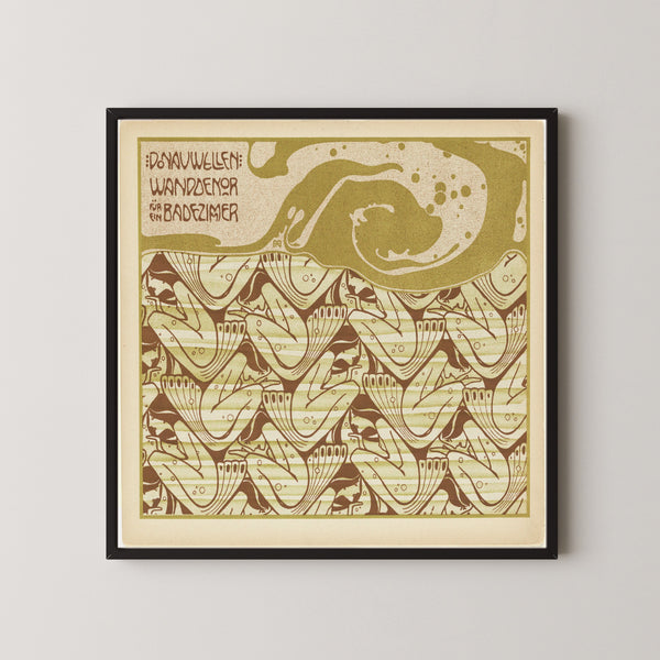 Koloman Moser — Donauwellen | Art Nouveau Print