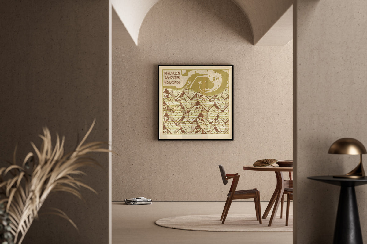 Koloman Moser — Donauwellen | Art Nouveau Print