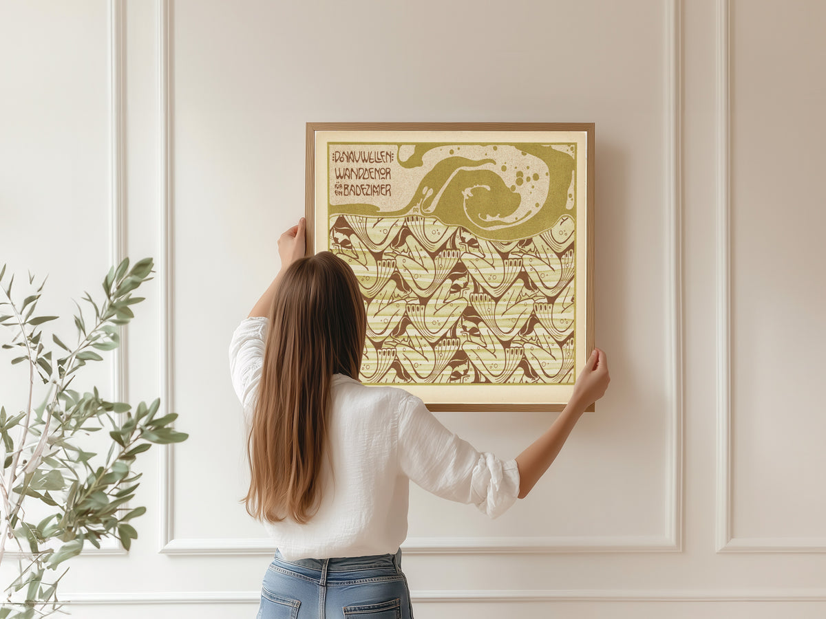 Koloman Moser — Donauwellen | Art Nouveau Print