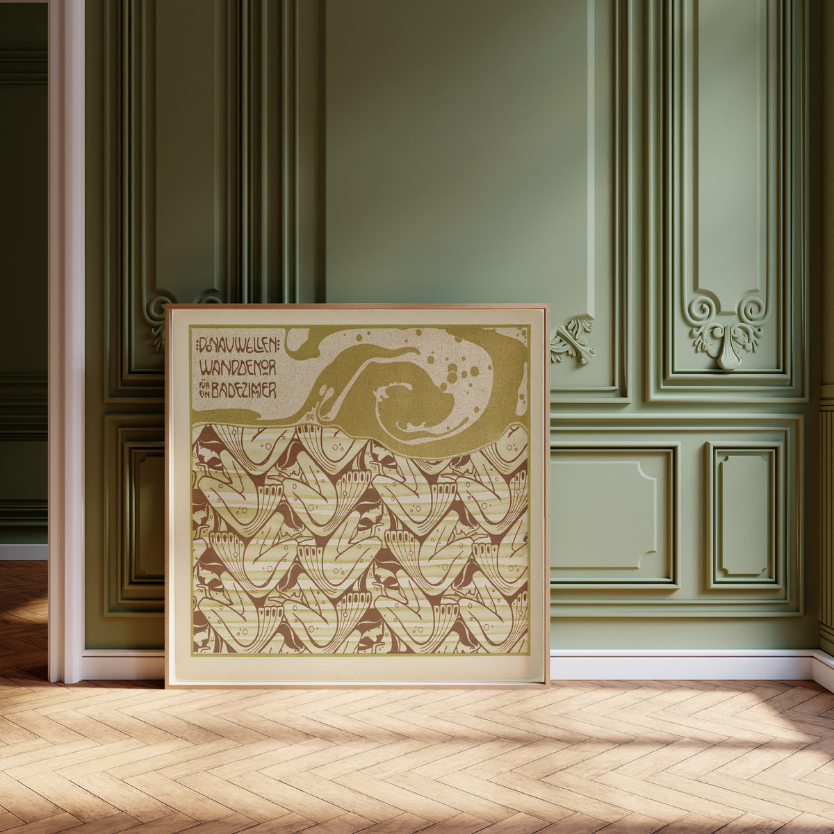 Koloman Moser — Donauwellen | Art Nouveau Print