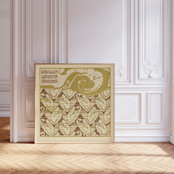 Koloman Moser — Donauwellen | Art Nouveau Print