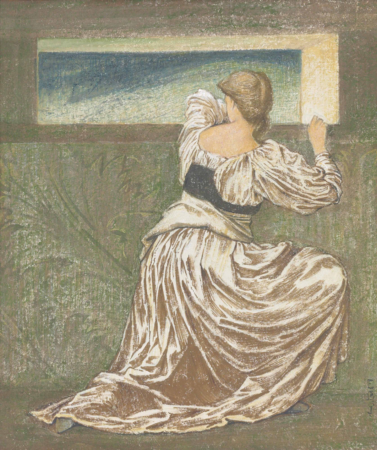Edward Burne-Jones — Dorigen de Bretaigne Awaiting the Return of Her Husband | Pre-Raphaelite Art Print