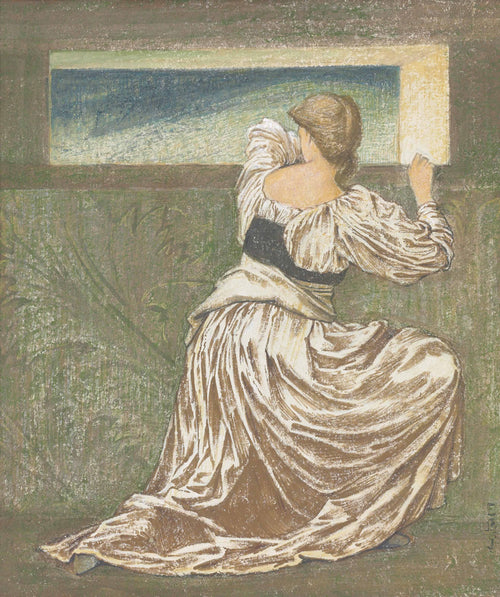 Edward Burne-Jones — Dorigen de Bretaigne Awaiting the Return of Her Husband | Pre-Raphaelite Art Print