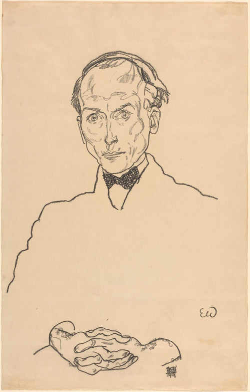 Egon Schiele — Dr. Ernst Wagner | Expressionist Fine Art Print