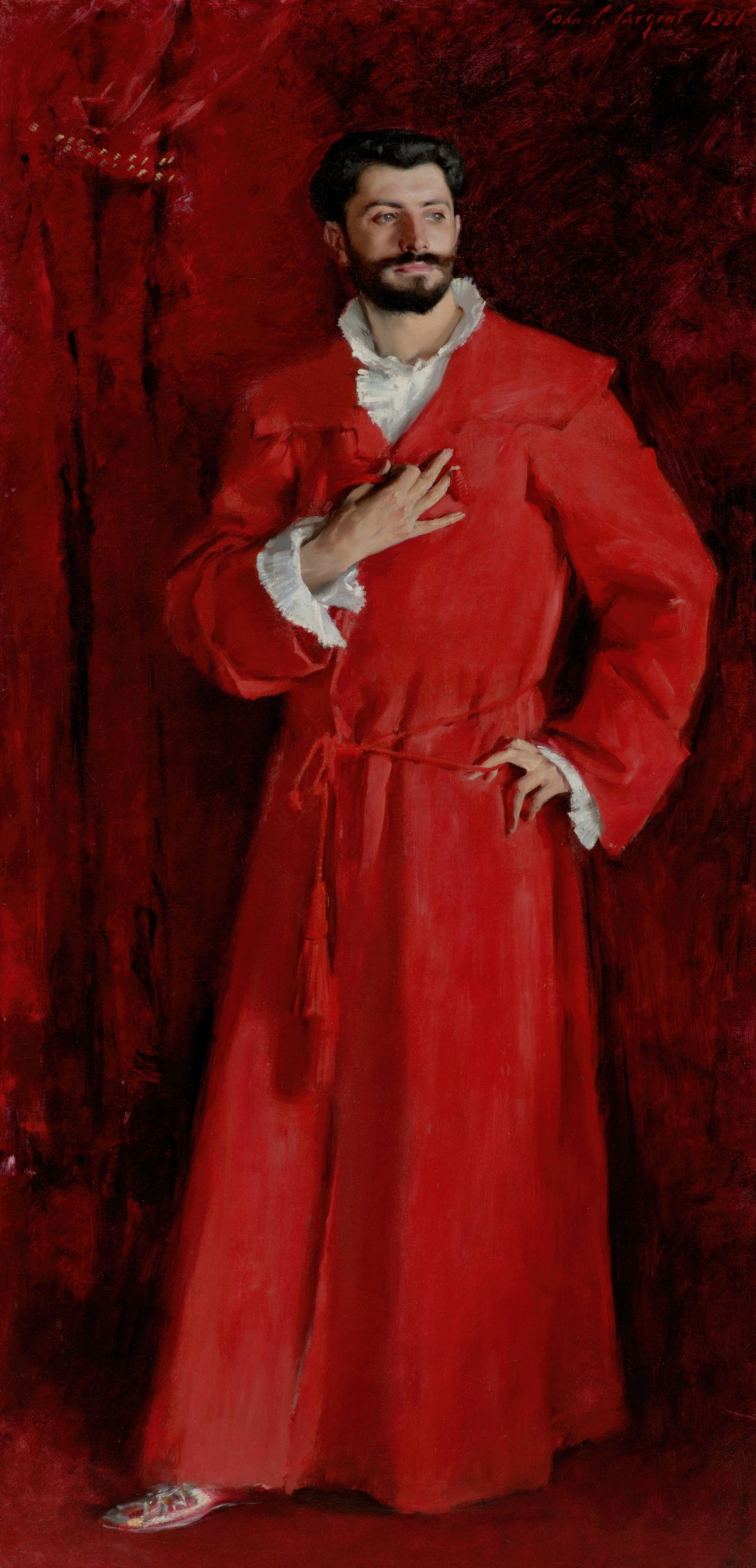 John Singer Sargent — Dr. Pozzi at Home | Fine Art Print