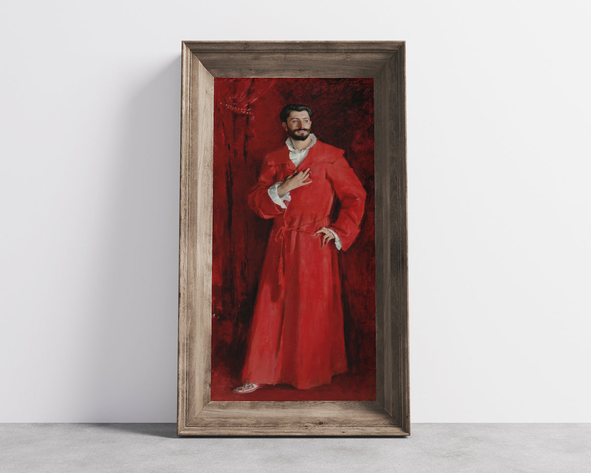 John Singer Sargent — Dr. Pozzi at Home | Fine Art Print