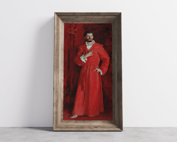 John Singer Sargent — Dr. Pozzi at Home | Fine Art Print
