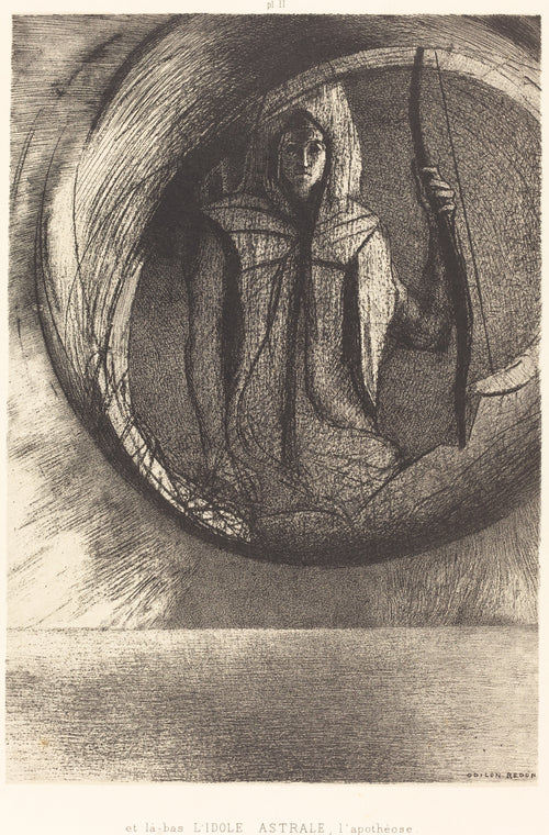 Odilon Redon — Dreams: And Beyond, the Star Idol, the Apotheosis | Symbolist Art Print