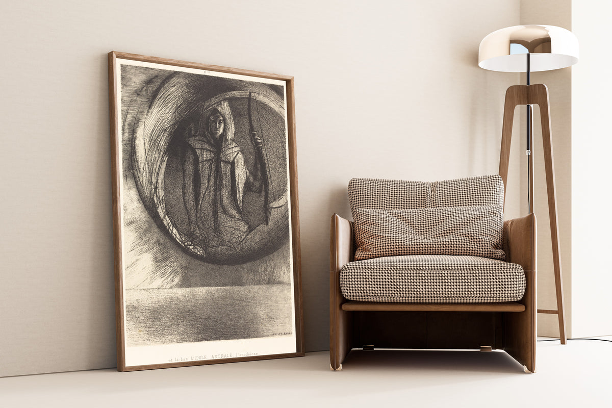 Odilon Redon — Dreams: And Beyond, the Star Idol, the Apotheosis | Symbolist Art Print