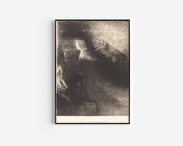 Odilon Redon — Dreams: Pilgrim of the Sublunary World | Symbolist Art Print