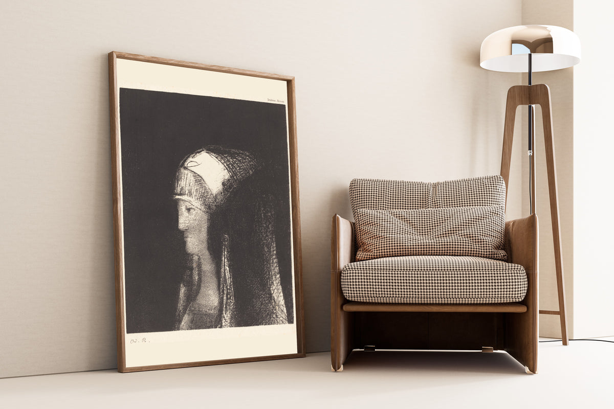 Odilon Redon — Druidess | Symbolist Art Print