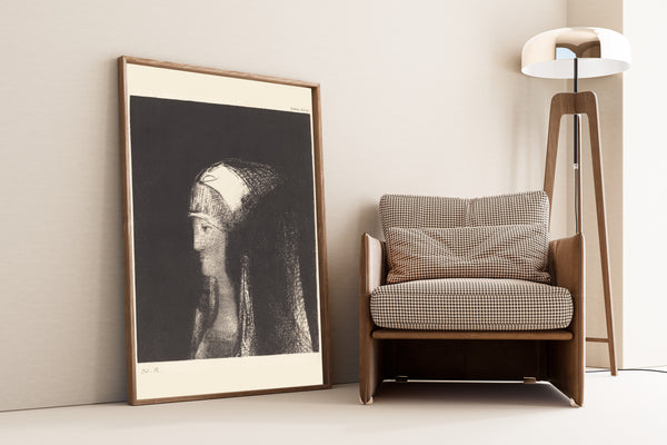 Odilon Redon — Druidess | Symbolist Art Print