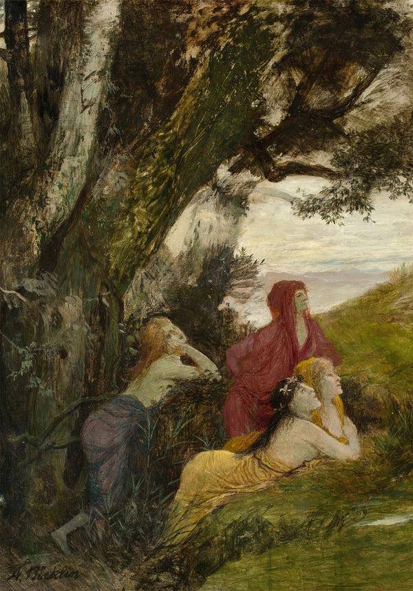Arnold Böcklin — Dryads | Symbolist Art Print