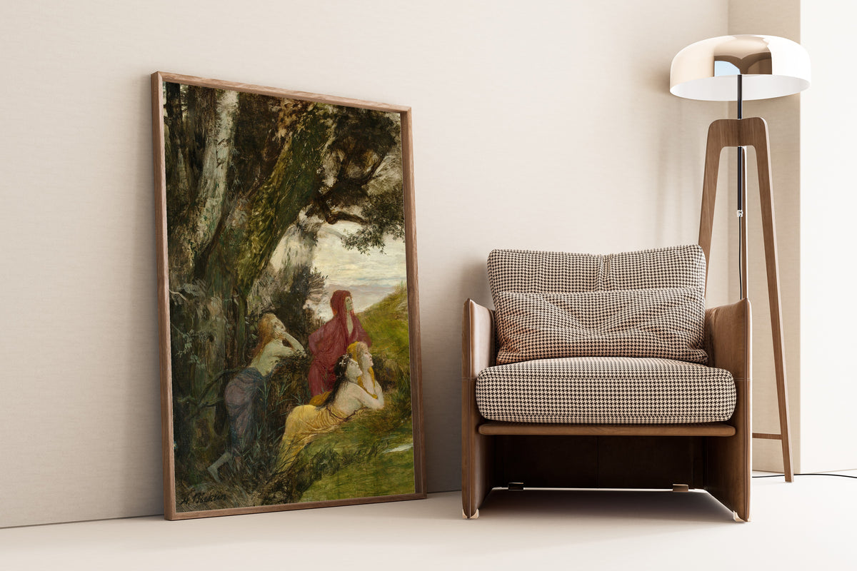 Arnold Böcklin — Dryads | Symbolist Art Print