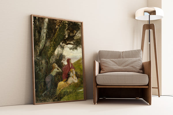 Arnold Böcklin — Dryads | Symbolist Art Print