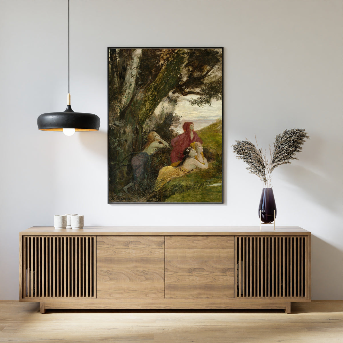 Arnold Böcklin — Dryads | Symbolist Art Print