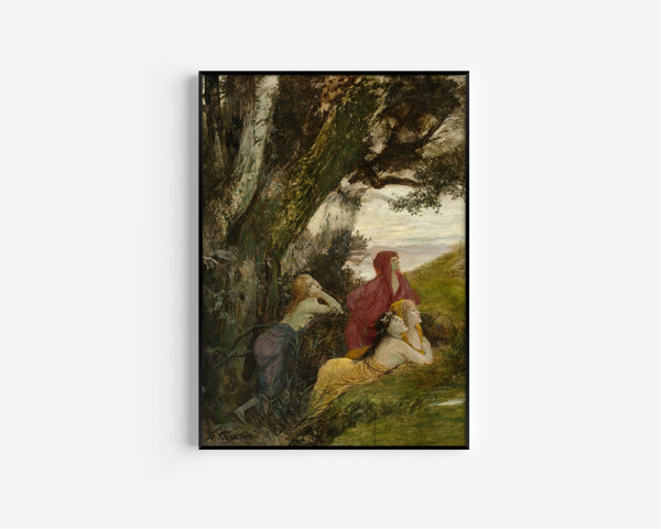 Arnold Böcklin — Dryads | Symbolist Art Print