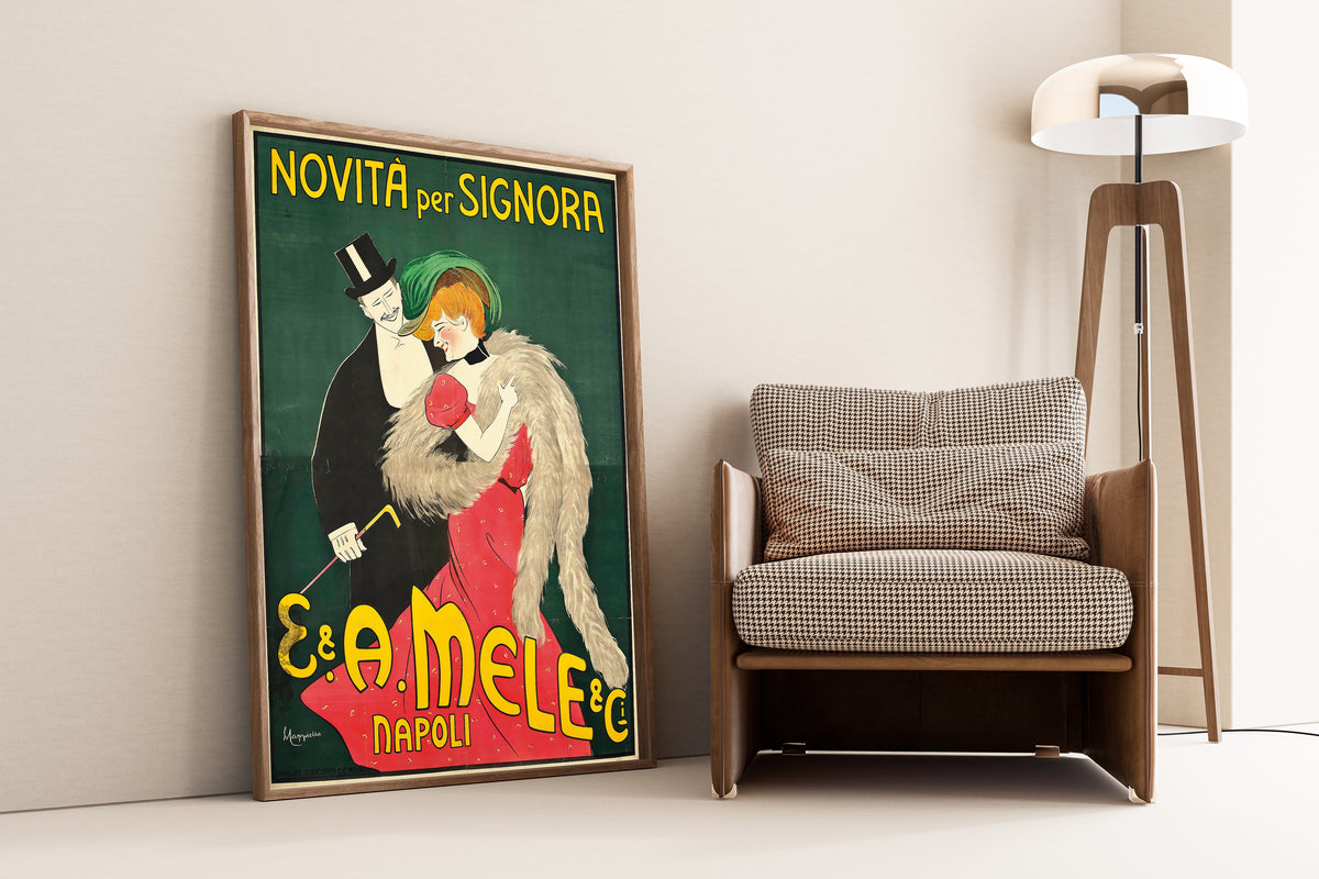 Leonetto Cappiello — E. & A. Mele & Ci | Vintage Poster Print