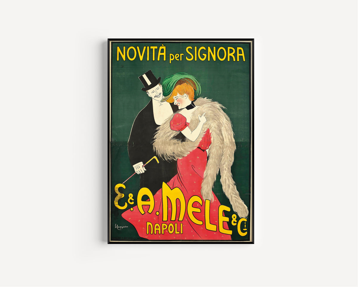 Leonetto Cappiello — E. & A. Mele & Ci | Vintage Poster Print