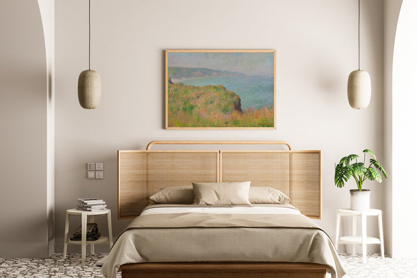 Claude Monet — Edge of the Cliff at Pourville | Fine Art Print